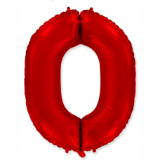  Ф ЦИФРА 0 40" Red